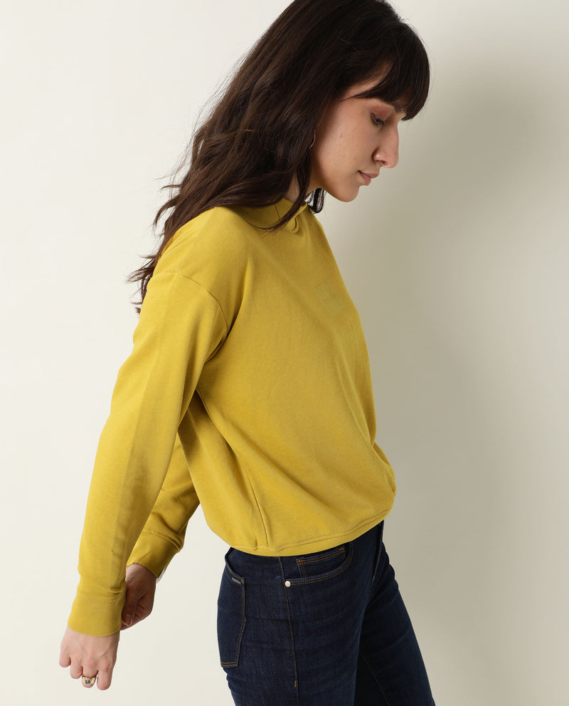 hectare-solid-womens-sweatshirt-yellow