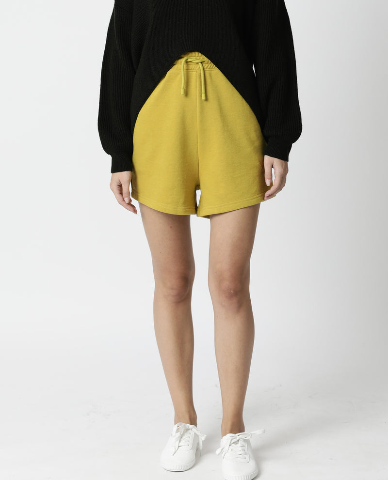 spence-1-basic-women-shorts-yellow