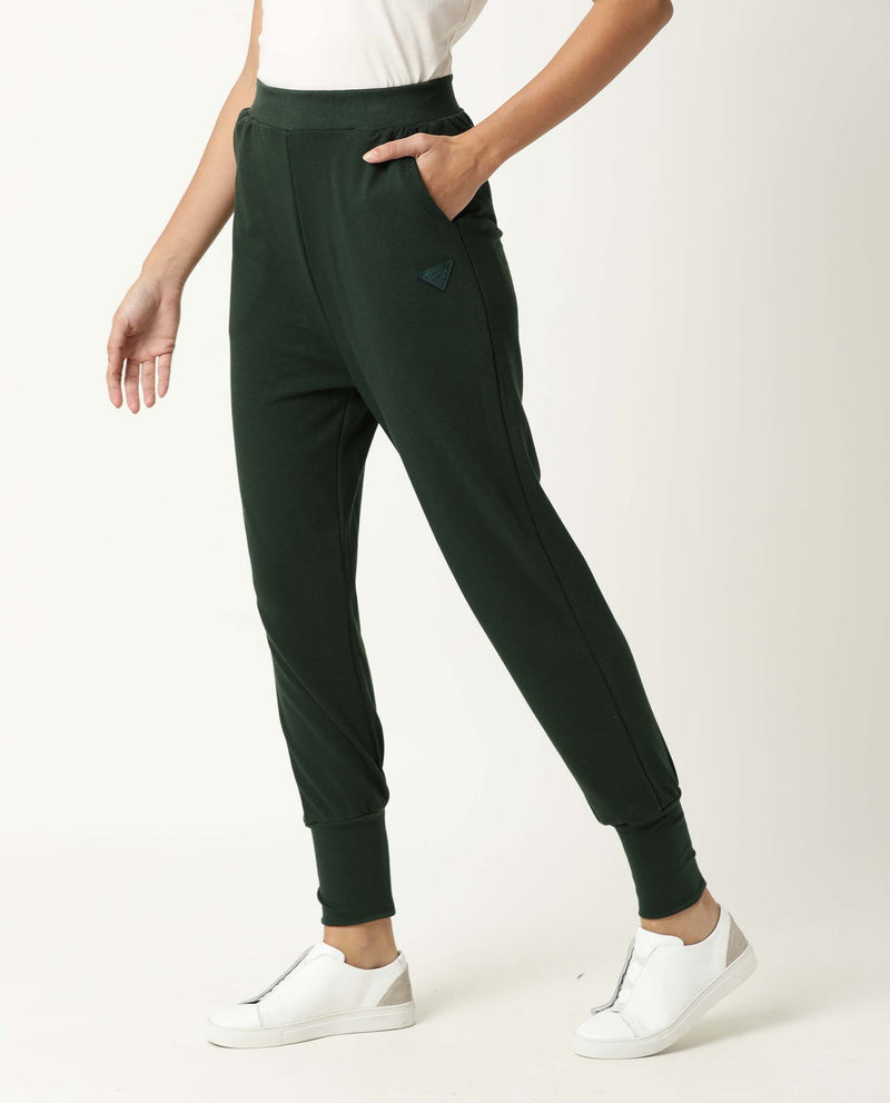 SIMP- FRENCH TERRY WOMEN'S JOGGERS - GREEN