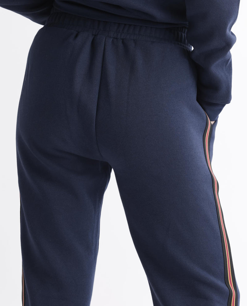 RAREISM WOMENS FRONK NAVY TRACK PANT SOLID