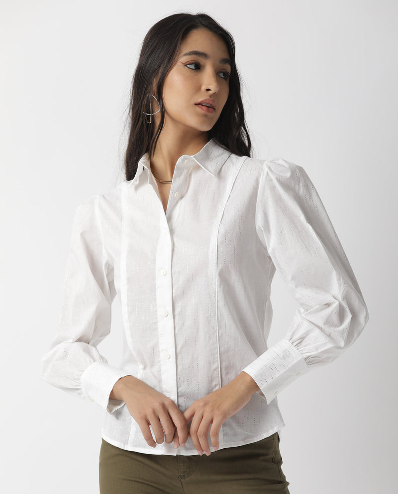 CAMELO -WOMENS PRINTED TOP-WHITE