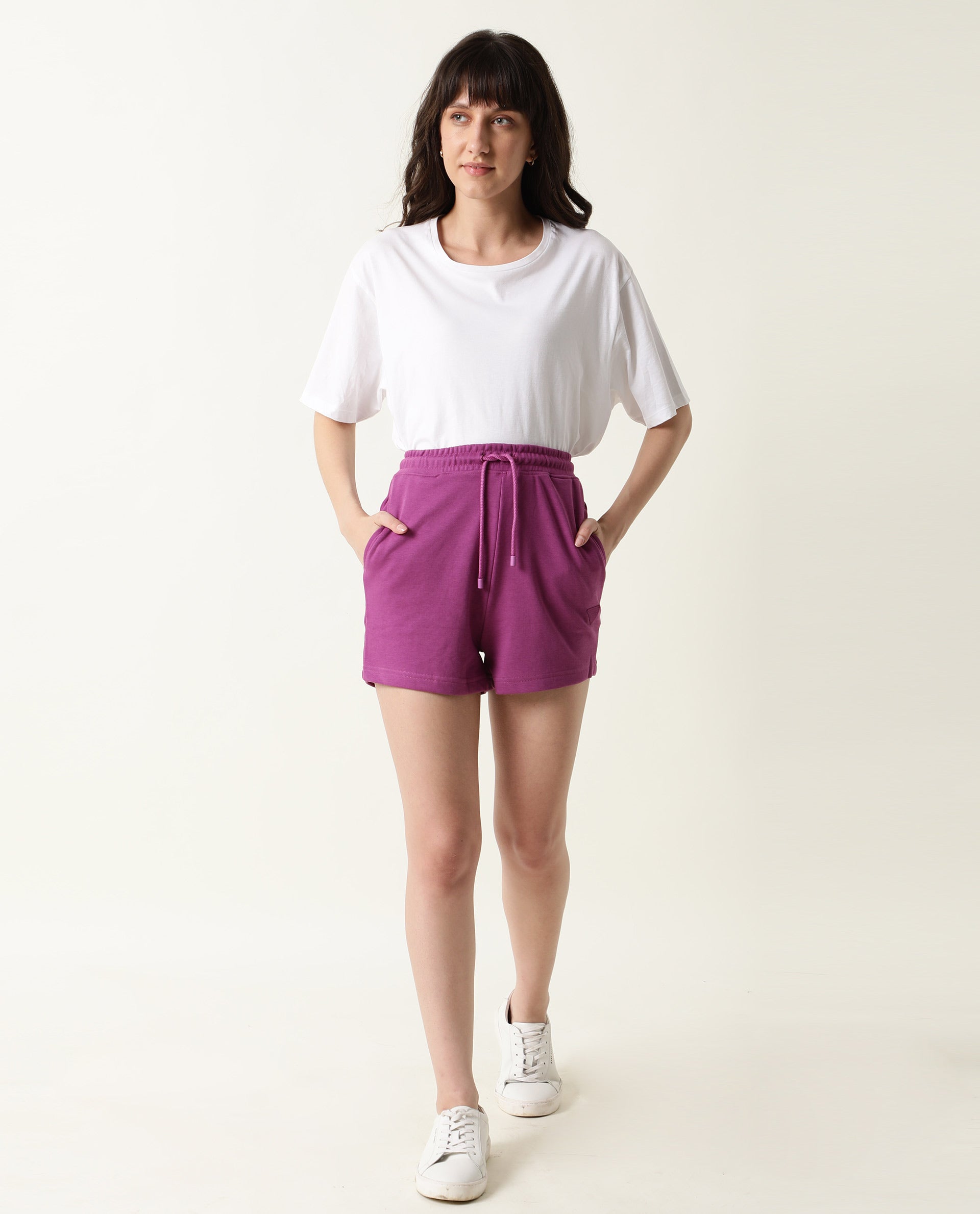 Paisley Shorts Purple – RCNSTRCT studio